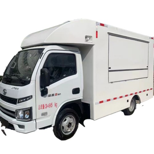 Xe tải thực phẩm tùy chỉnh sản xuất tại Trung Quốc Xe tải thực phẩm nhỏ với nhà bếp đầy đủ