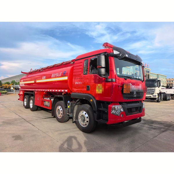 Xe tải chở nhiên liệu HOWO Xe tải chở dầu diesel 24000L