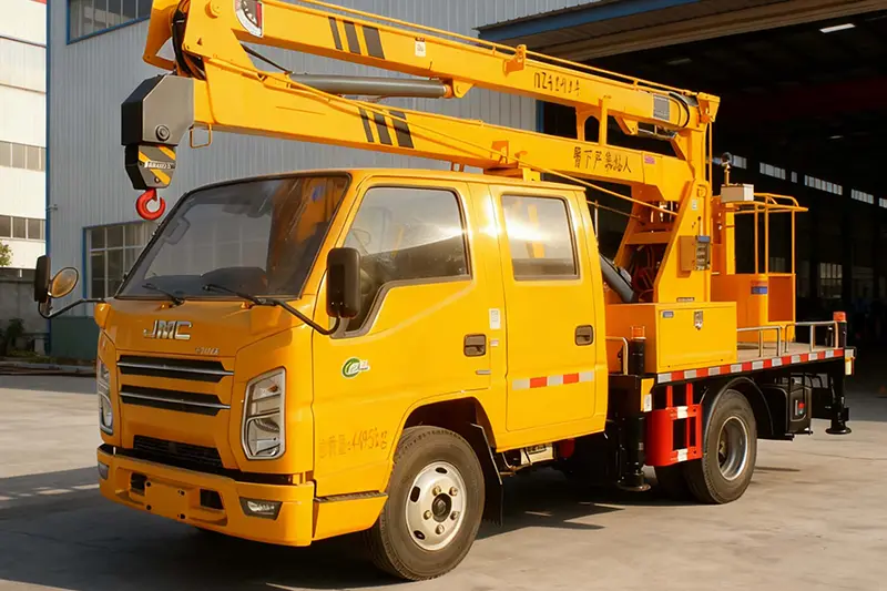 Xe tải làm việc có khớp nối trung bình